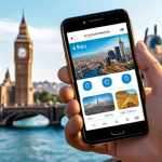 **

"A person using a smartphone to send cryptocurrency for international remittance, emphasizing convenience and speed, with a backdrop of global landmarks subtly blurred."

**