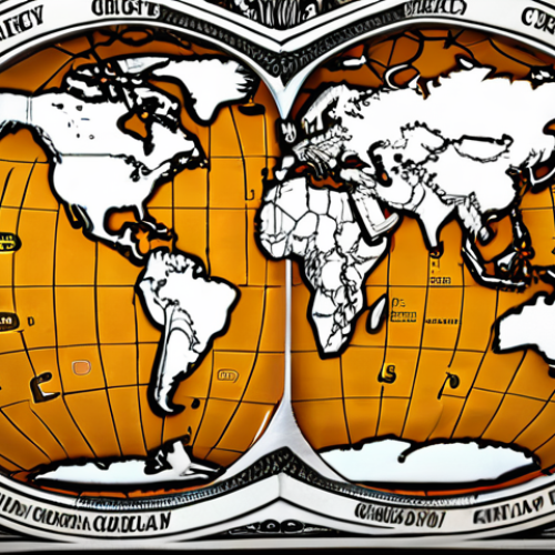 **

Digital currency regulation. A global map with highlighted countries showing different approaches to regulating cryptocurrency. Balance innovation vs. risk.

**