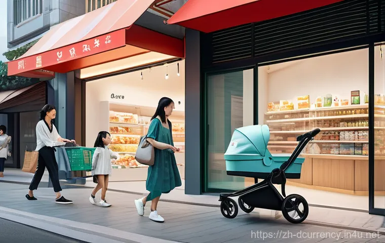 디지털화폐와 디지털 화폐 시장의 트렌드 - **Prompt 1: Seamless CBDC Integration in a Modern City**
    "A hyperrealistic, vibrant street scene...