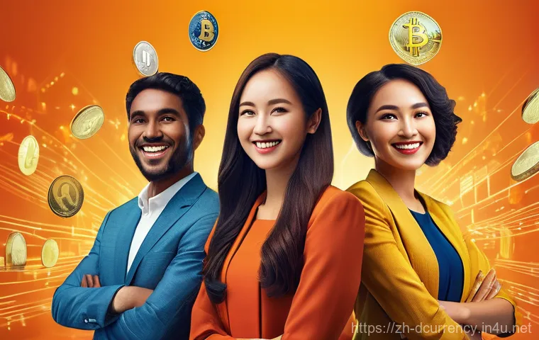 디지털화폐의 가치 저장 및 유통 - A focused young adult, gender-neutral, dressed in smart-casual attire (e.g., a neatly buttoned shirt...